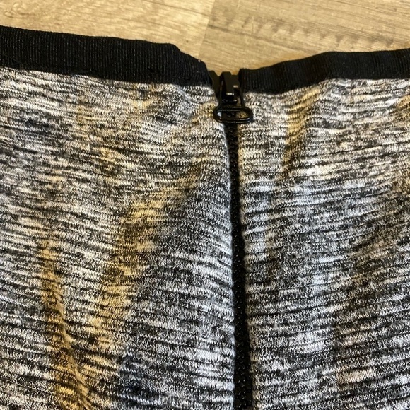 RIVER Island leggings Hidden Zipper Black White Marbled Size 16 - Picture 4 of 7